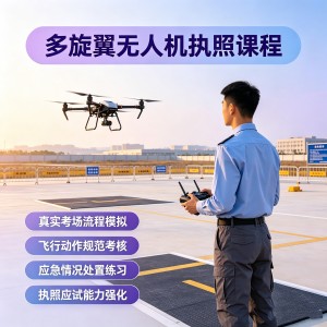 广州多旋翼无人机执照课程