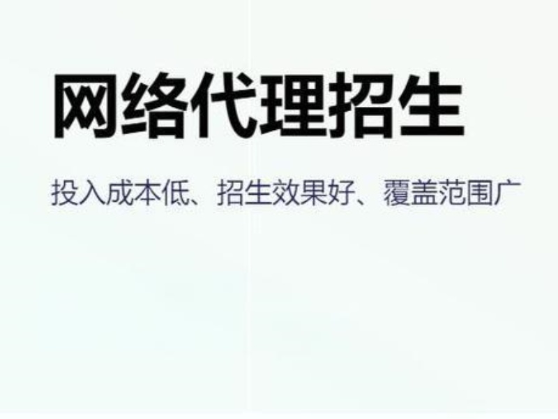 代理招生平台合作优势有哪些？怎样利用这些优势提升招生效果？